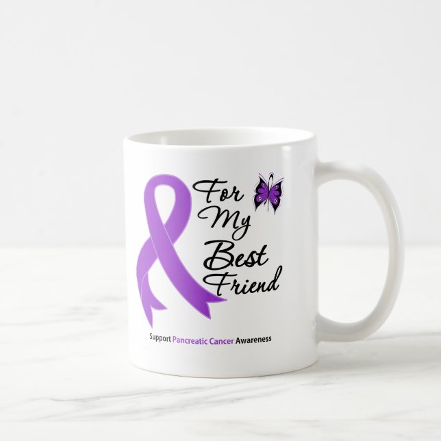 Bukspottkörtel- cancer för min bästa vän kaffemugg (Höger)