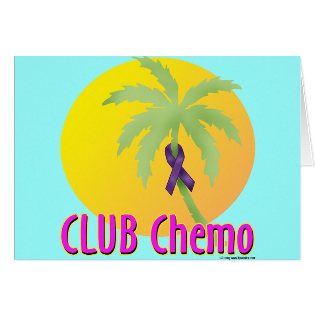 Bukspottkörtel- cancer hälsningskort (Framsidan Horizontal)