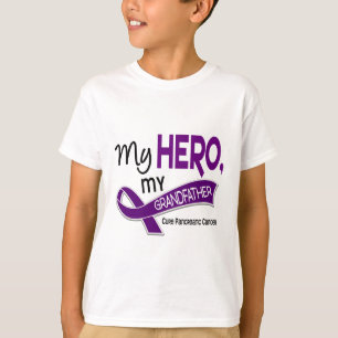 Bukspottkörtel- cancer MIN HJÄLTE MIN FARFAR 42 T-shirt