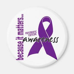 Bukspottkörtel- cancermedvetenhet magnet
