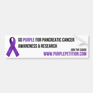 Bukspottkörtel- cancermedvetenhetbildekal bildekal