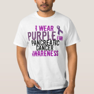 bukspottkörtel- cancermedvetenhetskjorta t-shirt