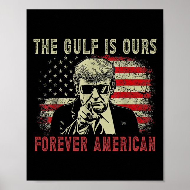 Bukt är vår fantastiska trump 2024 med Amerika C Poster (Framsidan)