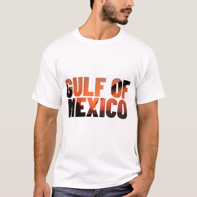 BUKT AV MEXIKO,BEACH T-SHIRT (Framsida)