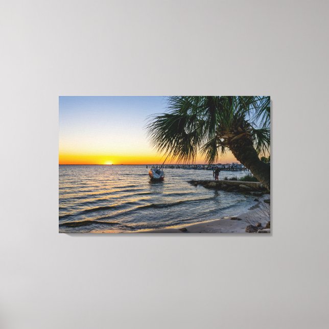 Bukt Breeze Florida Sunset Canvas (Framsida)
