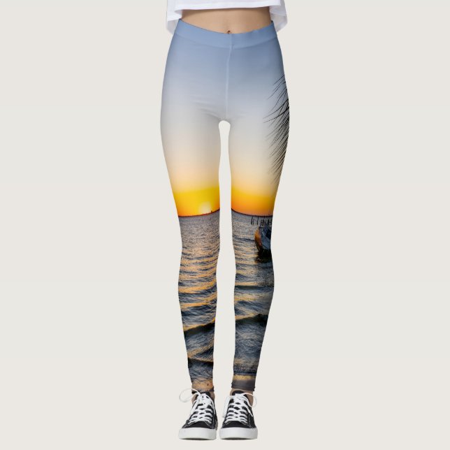 Bukt Breeze Florida Sunset Leggings (Framsida)
