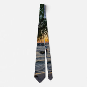 Bukt Breeze Florida Sunset Neck Tie Slips