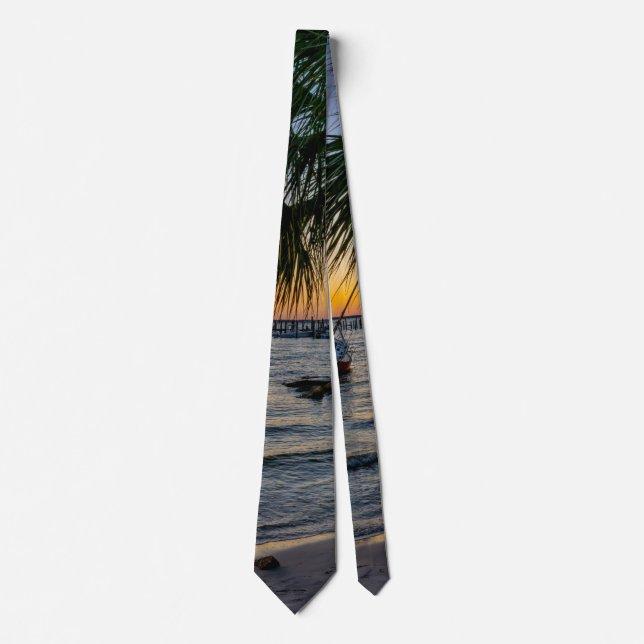 Bukt Breeze Florida Sunset Neck Tie Slips (Framsida)