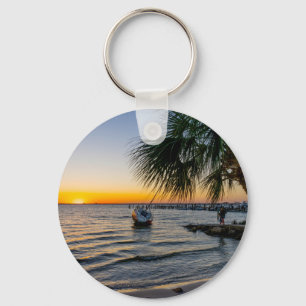 Bukt Breeze Florida Sunset Nyckelring