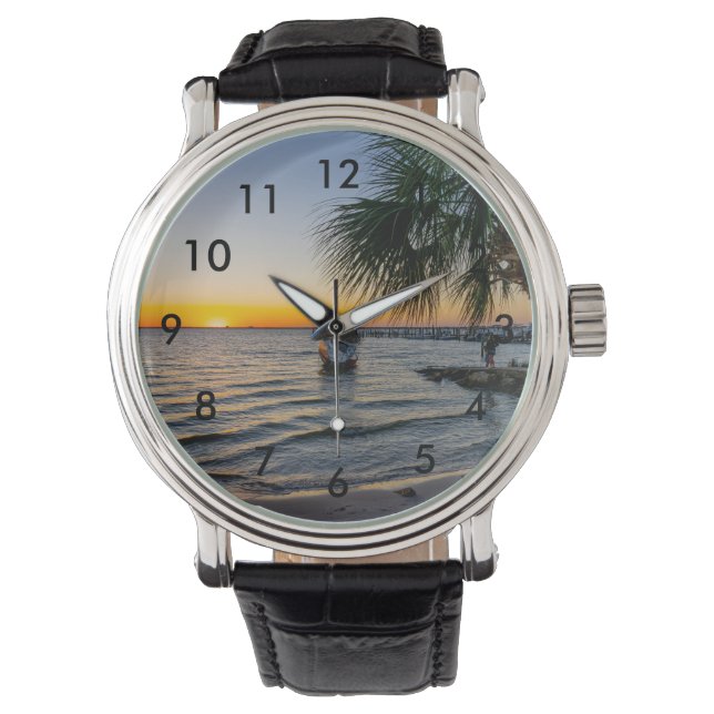 Bukt Breeze Florida Sunset Wrist Watch Armbandsur (Framsida)