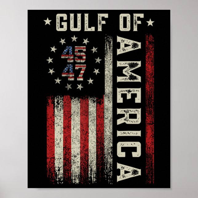 Bukt Förenta staternas För manar USA flagga-kvinno Poster (Framsidan)