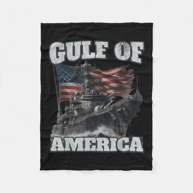 Bukt Förenta staternas lustiga kvinnor i USA flagg Fleecefilt (Framsidan)