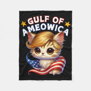 Bukt i Ameowica America Mexico Trump Hair Cat Kit Fleecefilt
