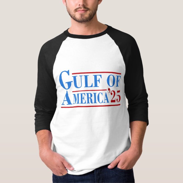 Bukt i Amerika 2025 T Shirt (Framsida)