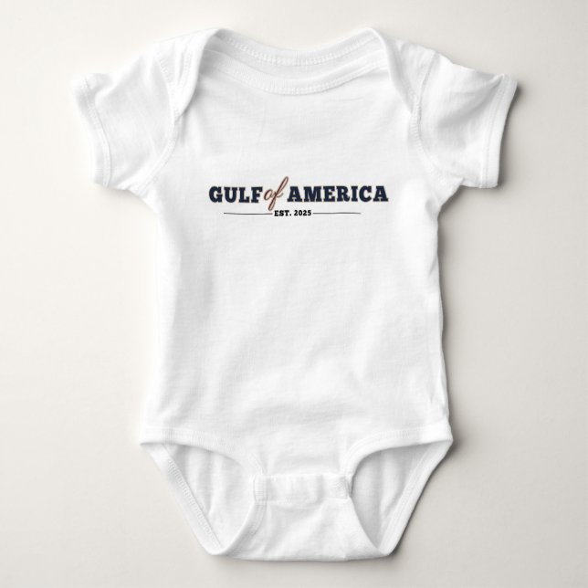 Bukt i Amerika baby Jersey bodykosti T-Shirt (Framsida)