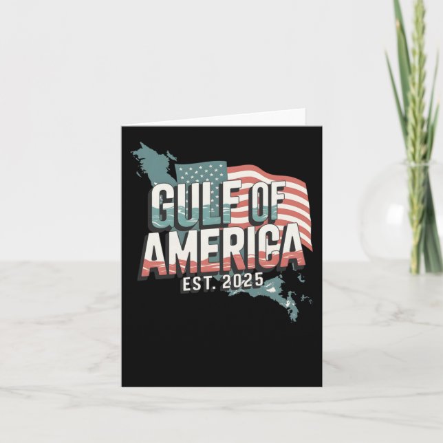 Bukt i Amerika Est 2025 1 Kort (Framsida)