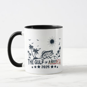 Bukt i Amerika som fiskar patriotisk amerikansk fl Mugg