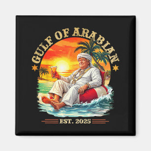 Bukt i Arabian Est 2025 Funny Trump Vintage Persi Magnet