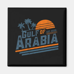 Bukt i Arabien Est 2025 Trump Arabian Bukt Funny P Magnet