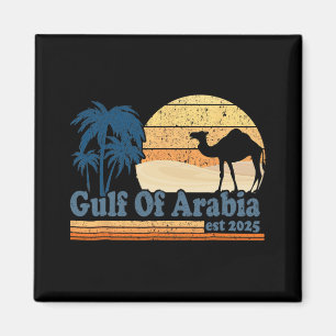 Bukt i Arabien Est 2025 Trump Arabian Bukt Funny P Magnet