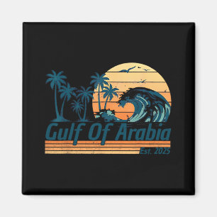 Bukt i Arabien Est 2025 Trump Arabian Bukt Funny P Magnet