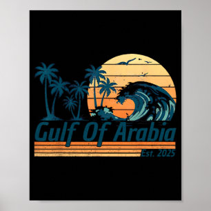 Bukt i Arabien Est 2025 Trump Arabian Bukt Funny P Poster