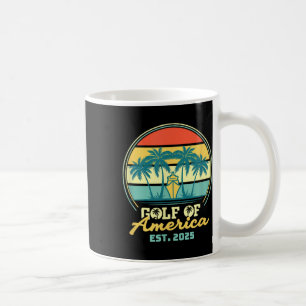 Bukt i Förenta staterna Shirt Est 2025 Retro Vinta Kaffemugg