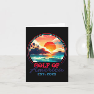 Bukt i Förenta staterna Shirt Est 2025 Retro Vinta Kort