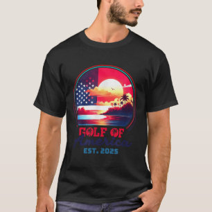 Bukt i Förenta staterna Shirt Est 2025 Retro Vinta T