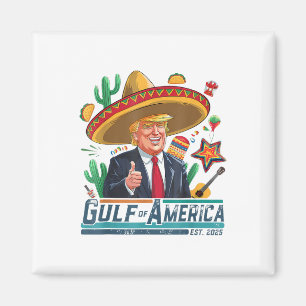 Bukt i Förenta staterna st 2025 Cinco de Mayo Trum Magnet