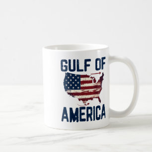 Bukt i Förenta staterna, udda Bukt i Mexiko USA fl Kaffemugg