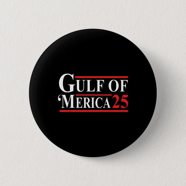 Bukt i Merica 2025 Funny America 25 Knapp (Framsida)