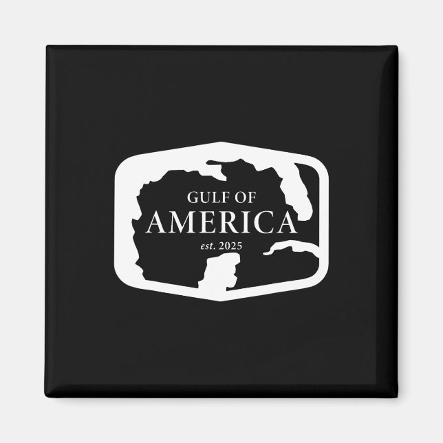 Bukt i Merica USA Funny USA flagga Magnet (Framsidan)