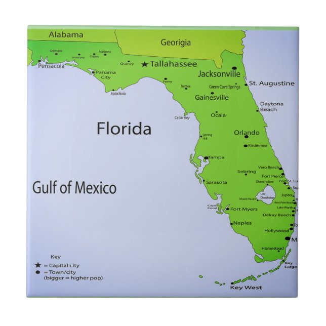 BUKT I MEXICO KAKELPLATTA (Framsidan)