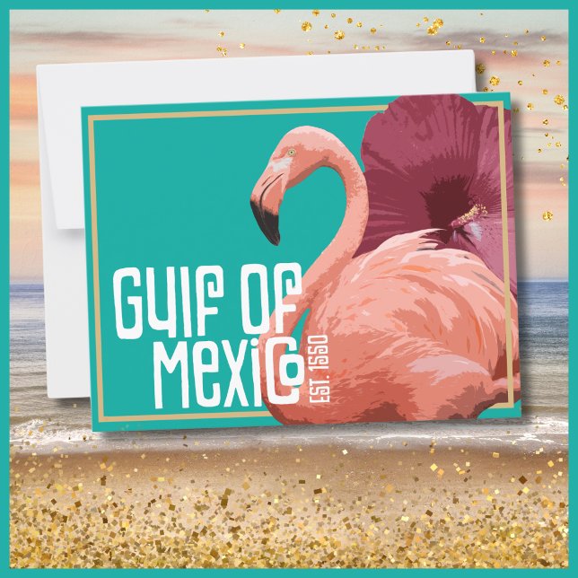 Bukt i Mexiko 1550 Original Historical Vykort (Skapare uppladdad)