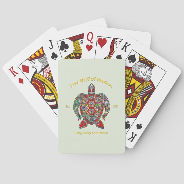 Bukt i Mexiko Casinokort (Baksidan)