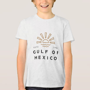 Bukt i Mexiko Förenta staterna, udda USA flagga T Shirt