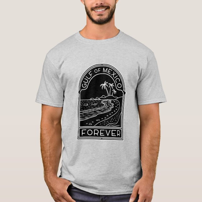 Bukt i Mexiko Forever, Vacation T Shirt (Framsida)