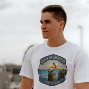Bukt i Mexiko Heritage Badge T Shirt