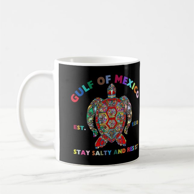 Bukt i Mexiko Kaffemugg (Vänster)