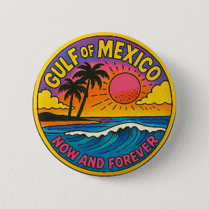 Bukt i Mexiko Now och Forever Ocean Art Knapp