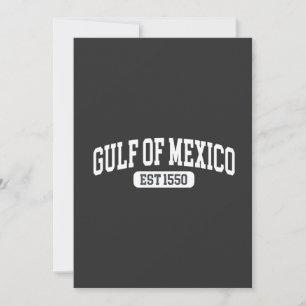 Bukt i Mexiko sedan 1550 Amerika Humor Julkort