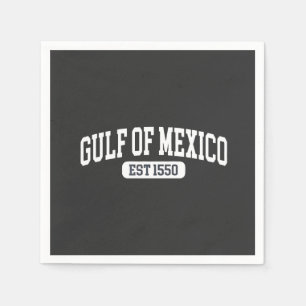 Bukt i Mexiko sedan 1550 Amerika Humor Pappersservett