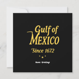 Bukt i Mexiko sedan 1672, djupdyka upp i historien Inbjudningar