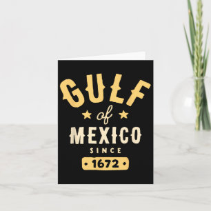 Bukt i Mexiko sedan 1672 t-shirt.png Kort