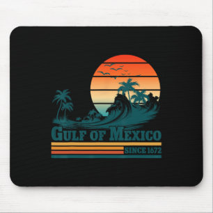 Bukt i Mexiko sedan 1672 Vintage Sunset Beach T-s Musmatta