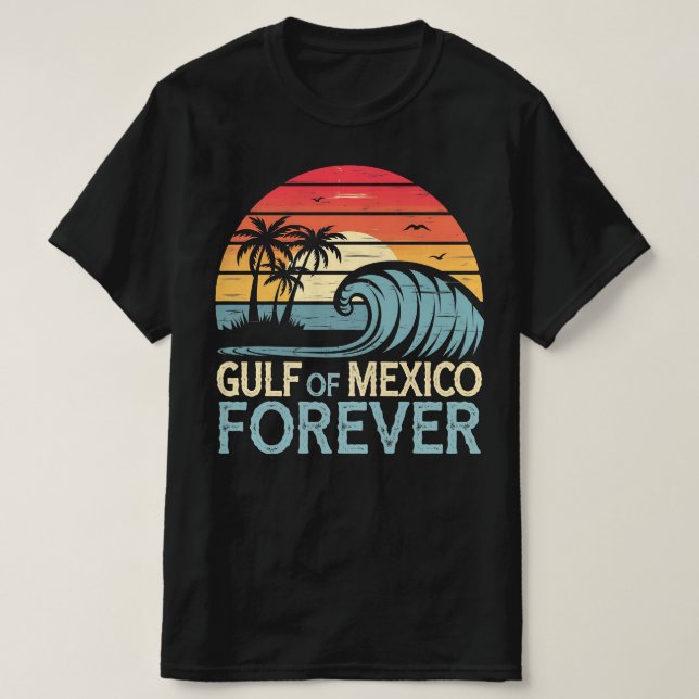 Bukt i Mexiko Shirt Beach Life T-shirt (Design framsida)