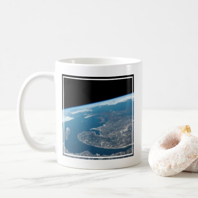 Bukt i Saint Lawrence och Kanada. Kaffemugg (Med munk)