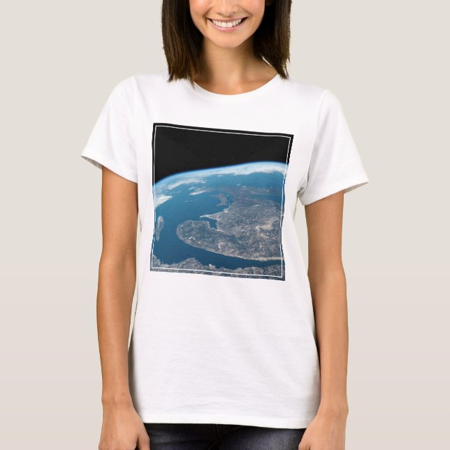 Bukt i Saint Lawrence och Kanada. T Shirt (Framsida)