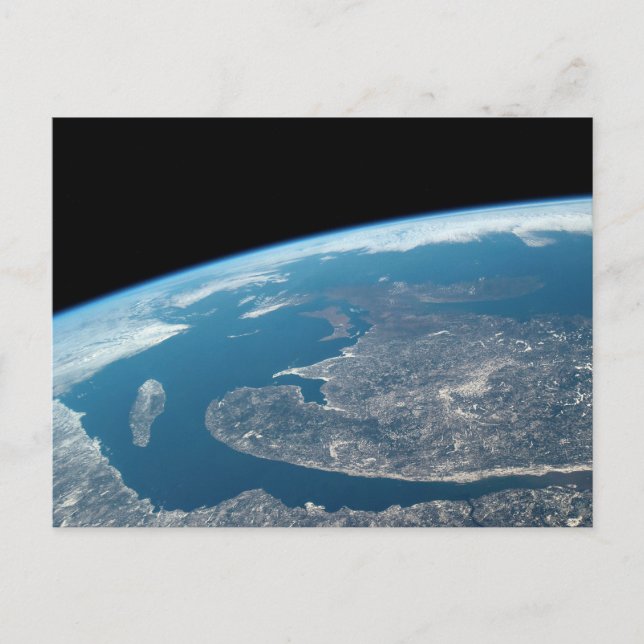 Bukt i Saint Lawrence och Kanada. Vykort (Framsida)